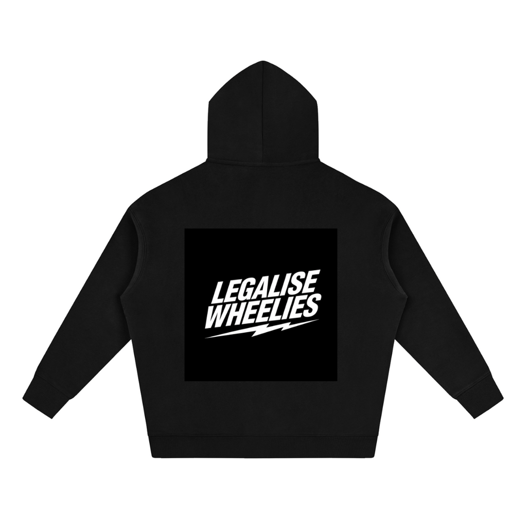 legalise wheelies hoodie